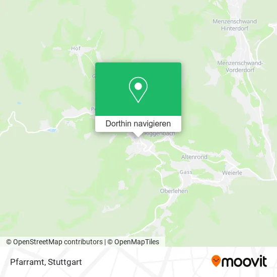 Pfarramt Karte