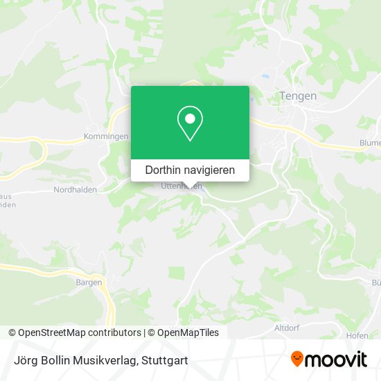 Jörg Bollin Musikverlag Karte