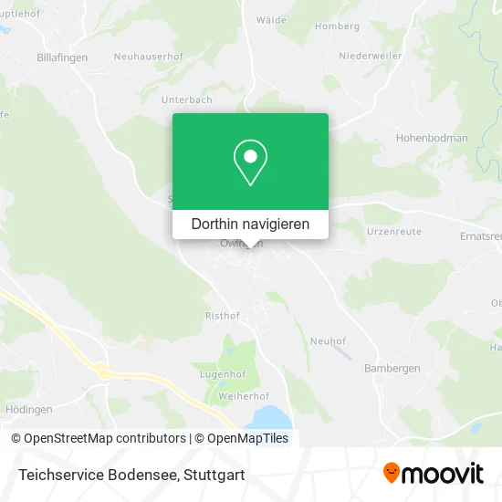 Teichservice Bodensee Karte