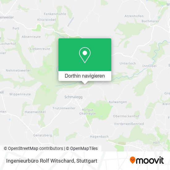 Ingenieurbüro Rolf Witschard Karte