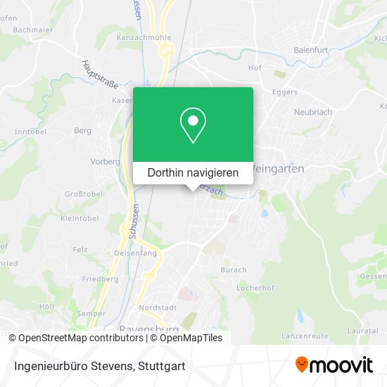 Ingenieurbüro Stevens Karte