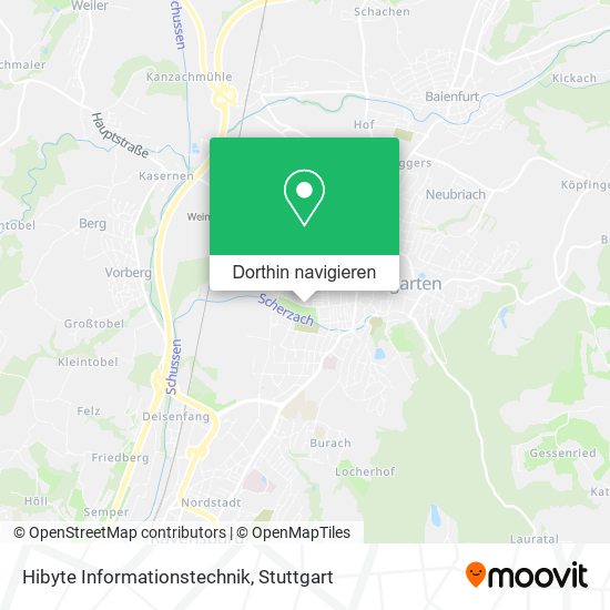 Hibyte Informationstechnik Karte