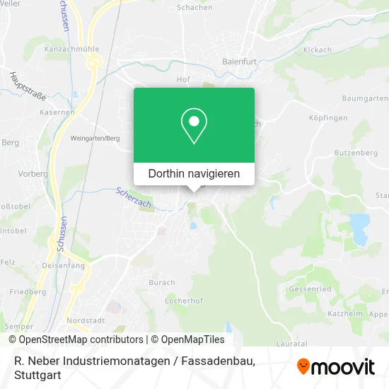 R. Neber Industriemonatagen / Fassadenbau Karte