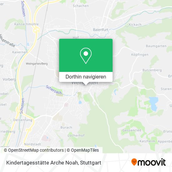 Kindertagesstätte Arche Noah Karte