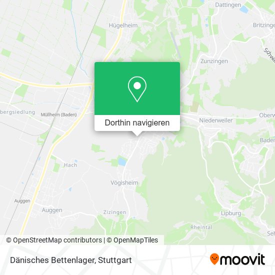 Dänisches Bettenlager Karte