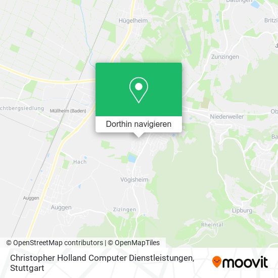 Christopher Holland Computer Dienstleistungen Karte