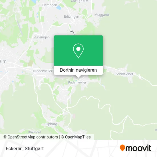 Eckerlin Karte