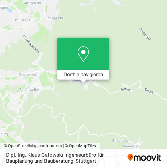 Dipl.-Ing. Klaus Gatowski Ingenieurbüro für Bauplanung und Bauberatung Karte