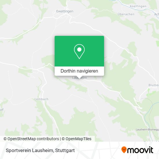 Sportverein Lausheim Karte