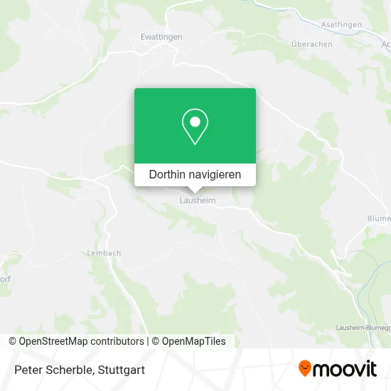 Peter Scherble Karte