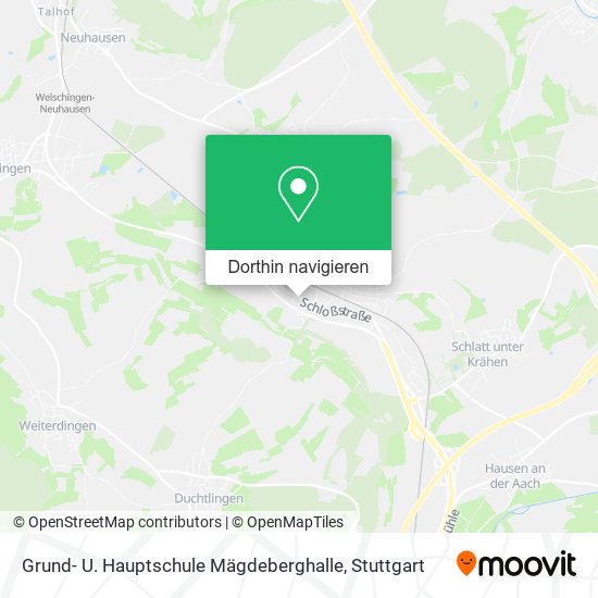 Grund- U. Hauptschule Mägdeberghalle Karte