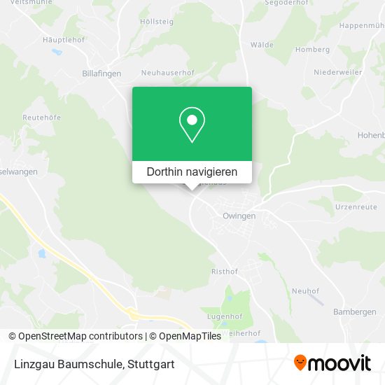 Linzgau Baumschule Karte