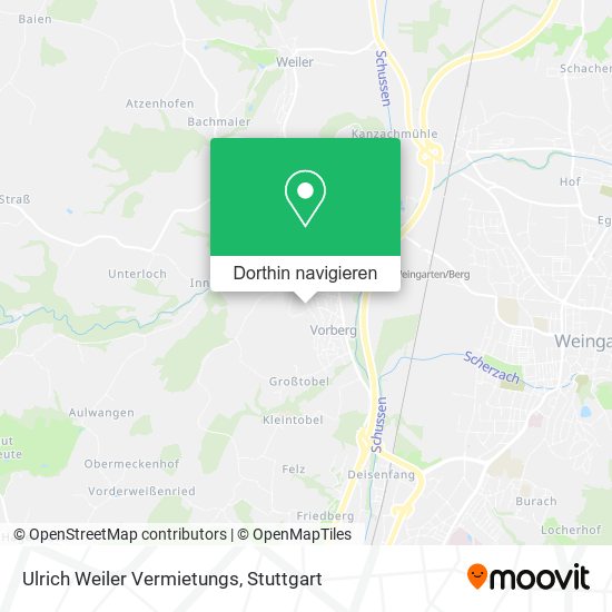 Ulrich Weiler Vermietungs Karte