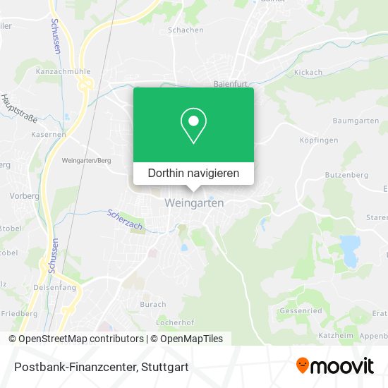 Postbank-Finanzcenter Karte