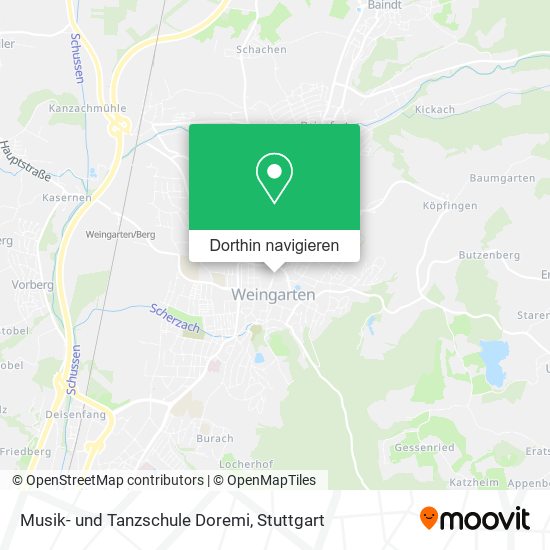 Musik- und Tanzschule Doremi Karte
