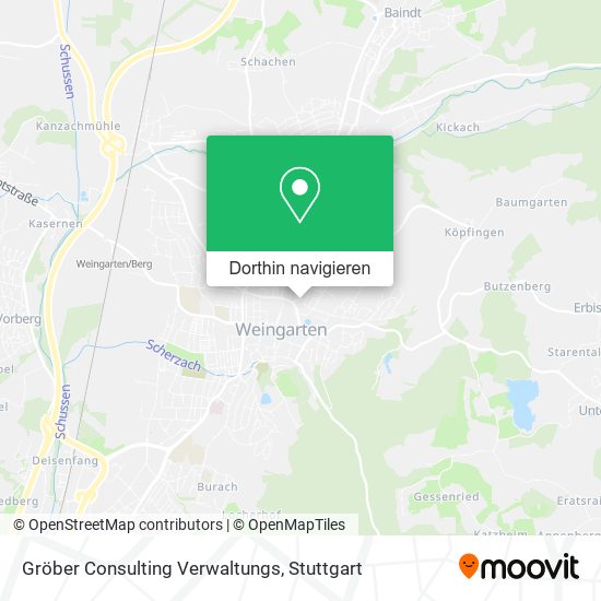 Gröber Consulting Verwaltungs Karte
