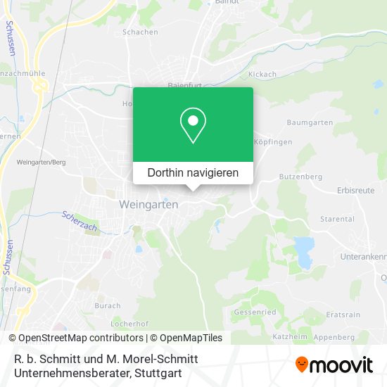 R. b. Schmitt und M. Morel-Schmitt Unternehmensberater Karte