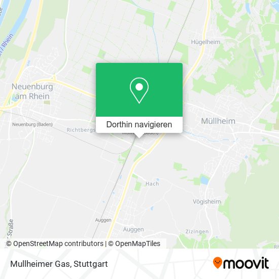 Mullheimer Gas Karte