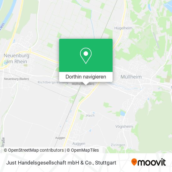 Just Handelsgesellschaft mbH & Co. Karte