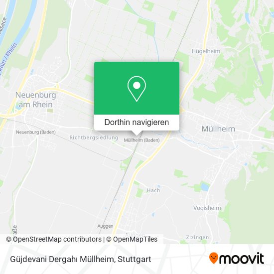 Güjdevani Dergahı Müllheim Karte