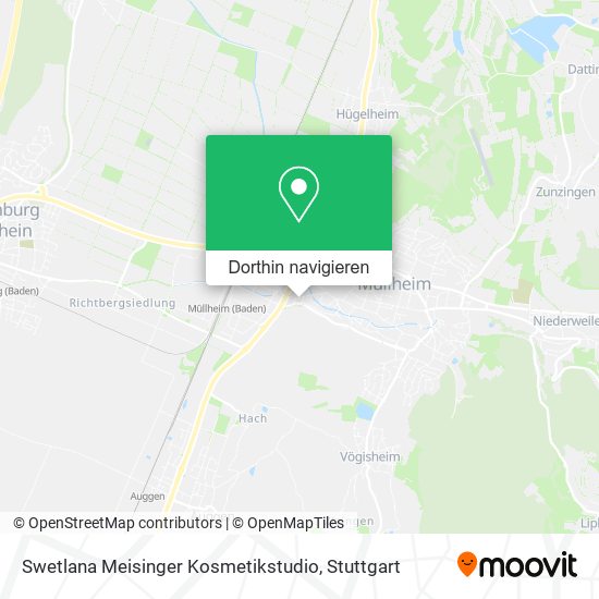 Swetlana Meisinger Kosmetikstudio Karte