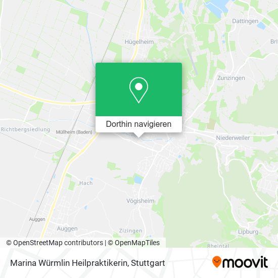 Marina Würmlin Heilpraktikerin Karte