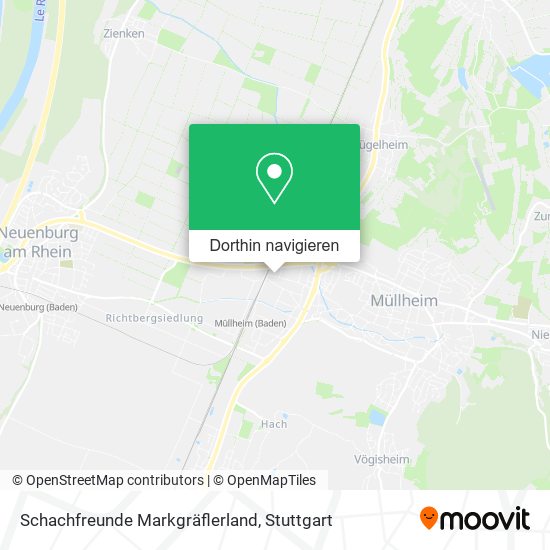 Schachfreunde Markgräflerland Karte