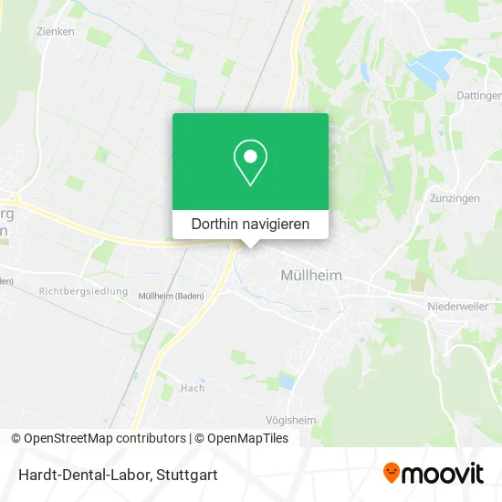 Hardt-Dental-Labor Karte