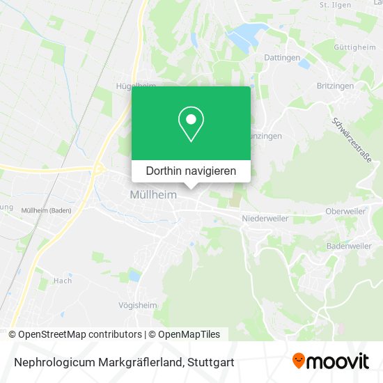 Nephrologicum Markgräflerland Karte