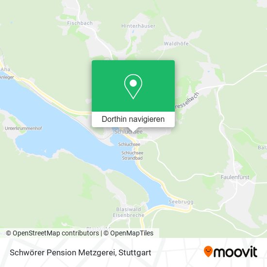 Schwörer Pension Metzgerei Karte