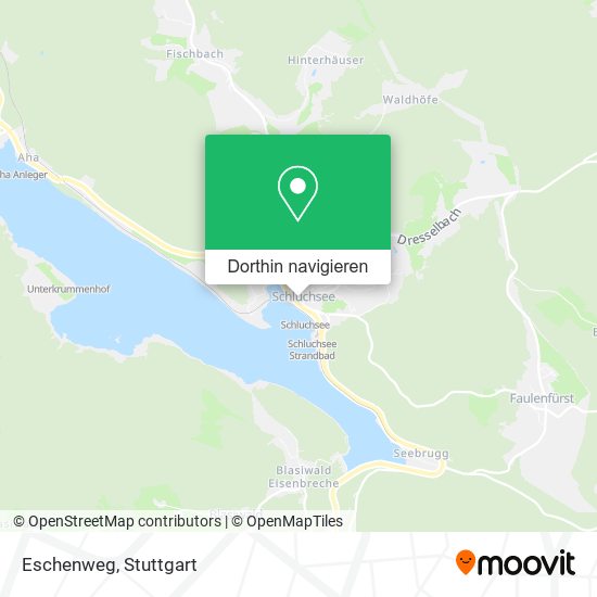 Eschenweg Karte