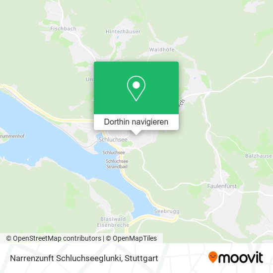Narrenzunft Schluchseeglunki Karte