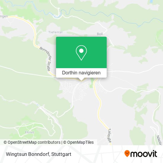 Wingtsun Bonndorf Karte