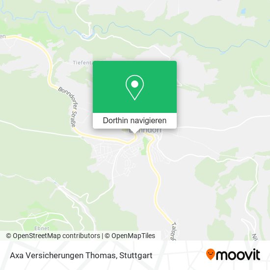 Axa Versicherungen Thomas Karte