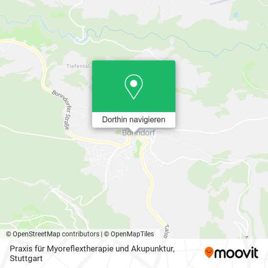 Praxis für Myoreflextherapie und Akupunktur Karte