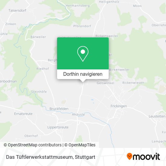 Das Tüftlerwerkstattmuseum Karte