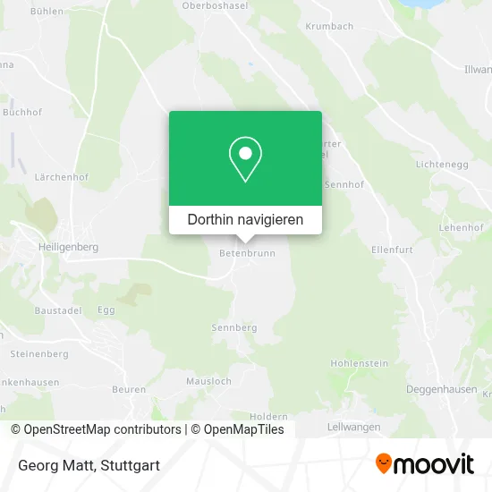 Georg Matt Karte