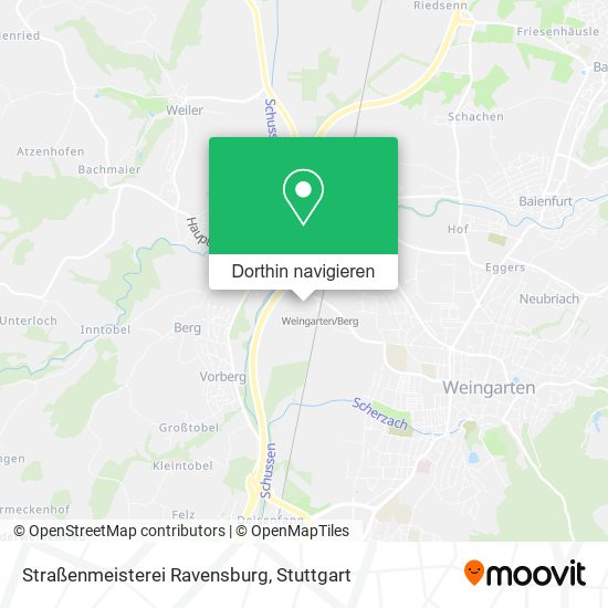 Straßenmeisterei Ravensburg Karte