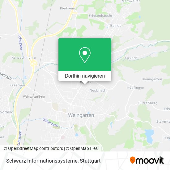 Schwarz Informationssysteme Karte