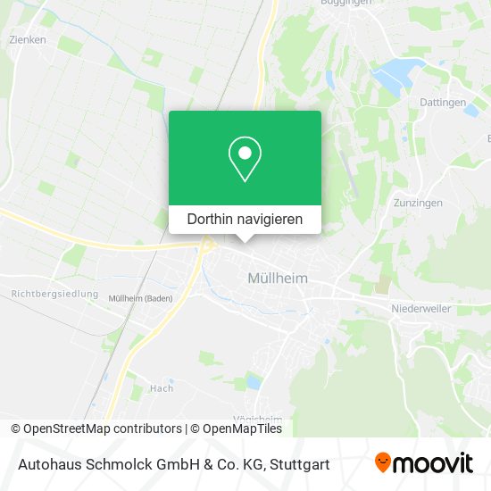 Autohaus Schmolck GmbH & Co. KG Karte