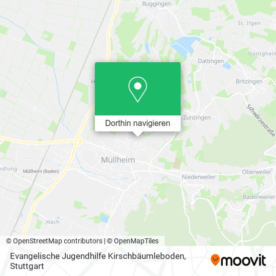 Evangelische Jugendhilfe Kirschbäumleboden Karte