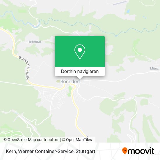 Kern, Werner Container-Service Karte