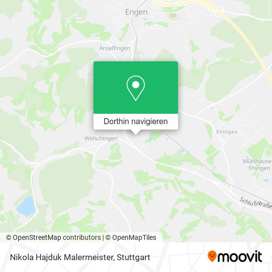 Nikola Hajduk Malermeister Karte