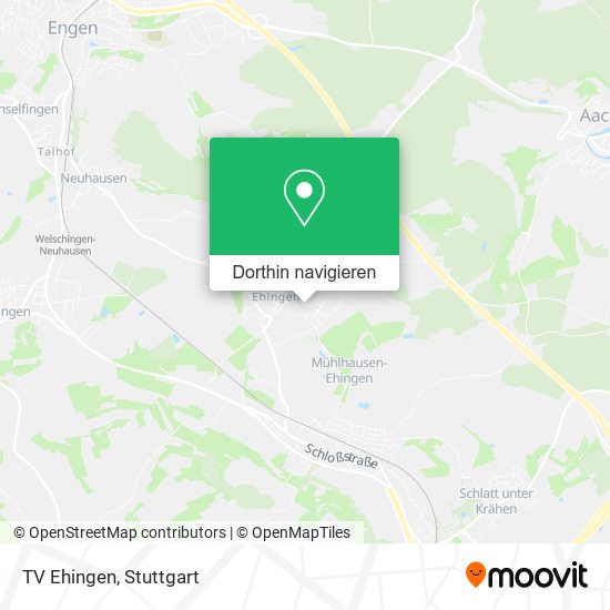 TV Ehingen Karte