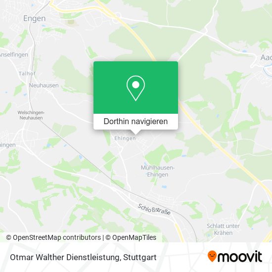 Otmar Walther Dienstleistung Karte
