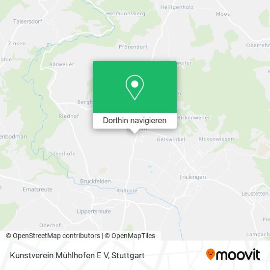 Kunstverein Mühlhofen E V Karte