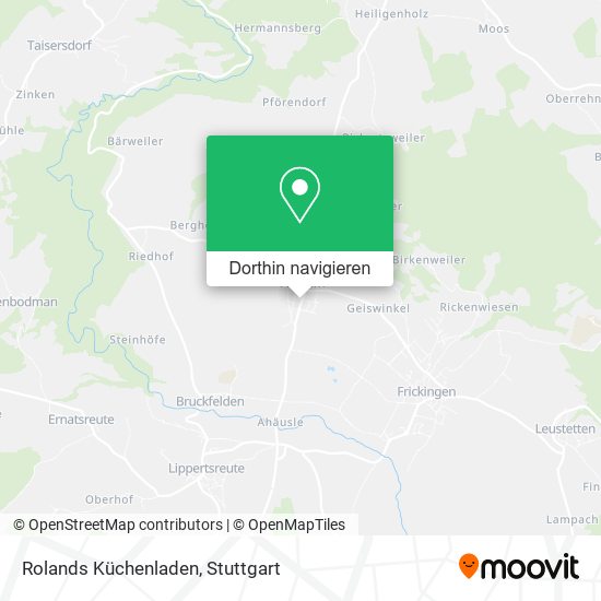 Rolands Küchenladen Karte