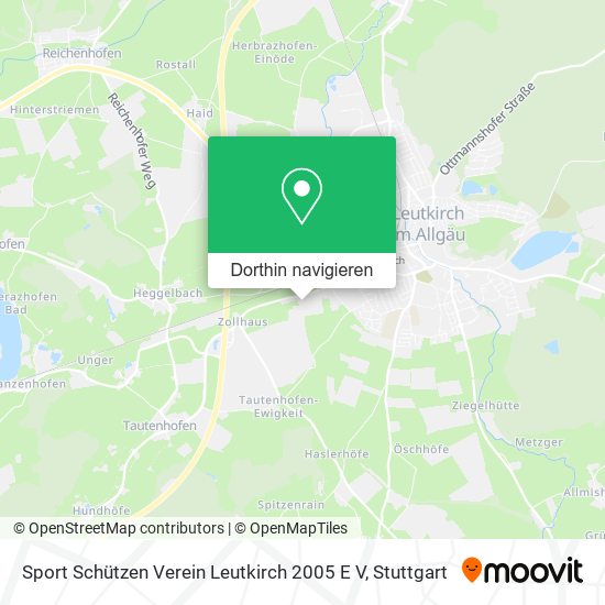 Sport Schützen Verein Leutkirch 2005 E V Karte