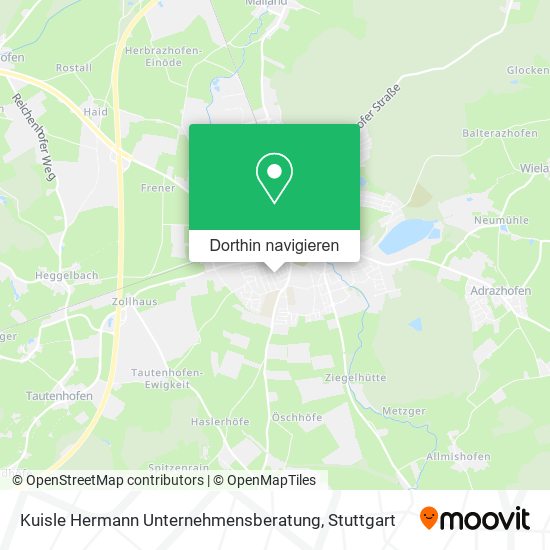 Kuisle Hermann Unternehmensberatung Karte