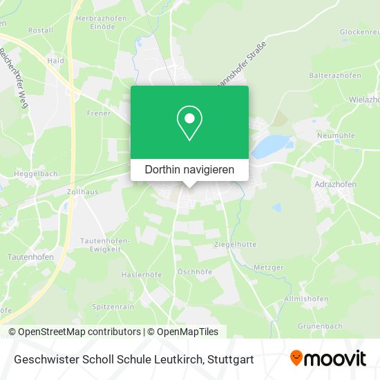 Geschwister Scholl Schule Leutkirch Karte